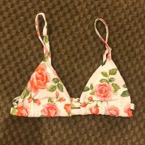 Rose Montce swim baithing suit top